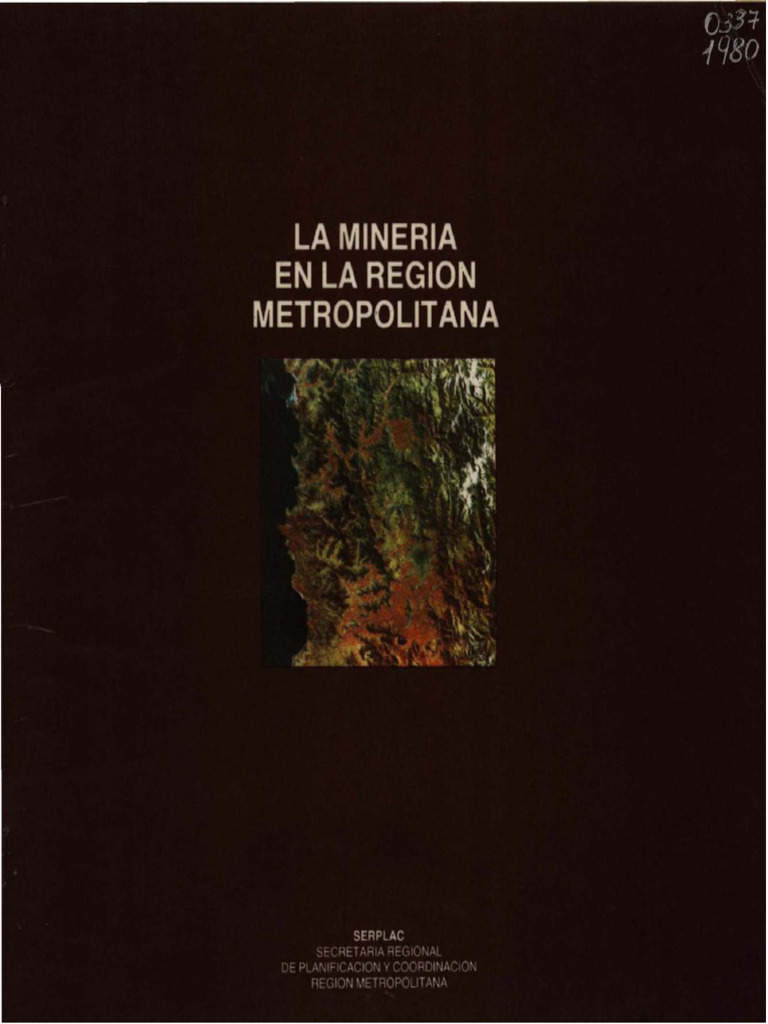 Mineria de Chile Mapa | PDF | Mineral | Roca (geología)