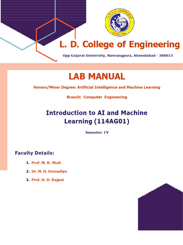 114AG01 Intro To AI & ML | PDF | Square Root | Mathematics