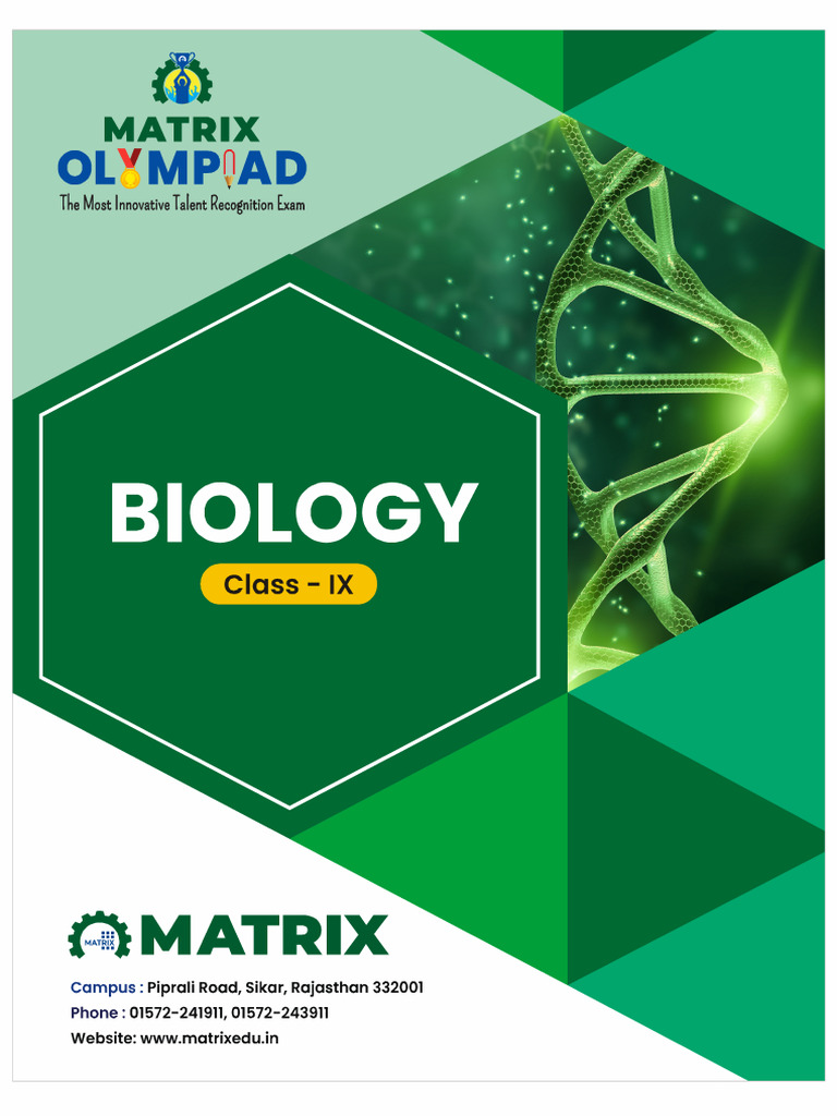 Class-9th Biology 2024 | PDF