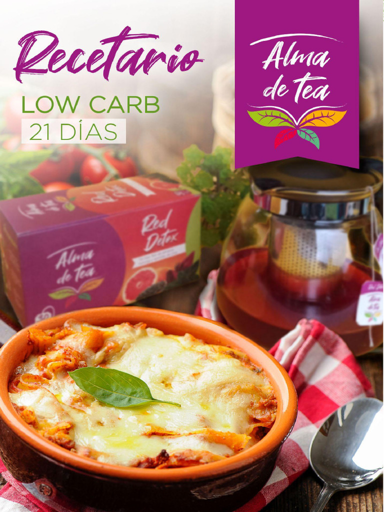 Recetario Alma de Tea LowCarb | PDF | ensalada | Cilantro