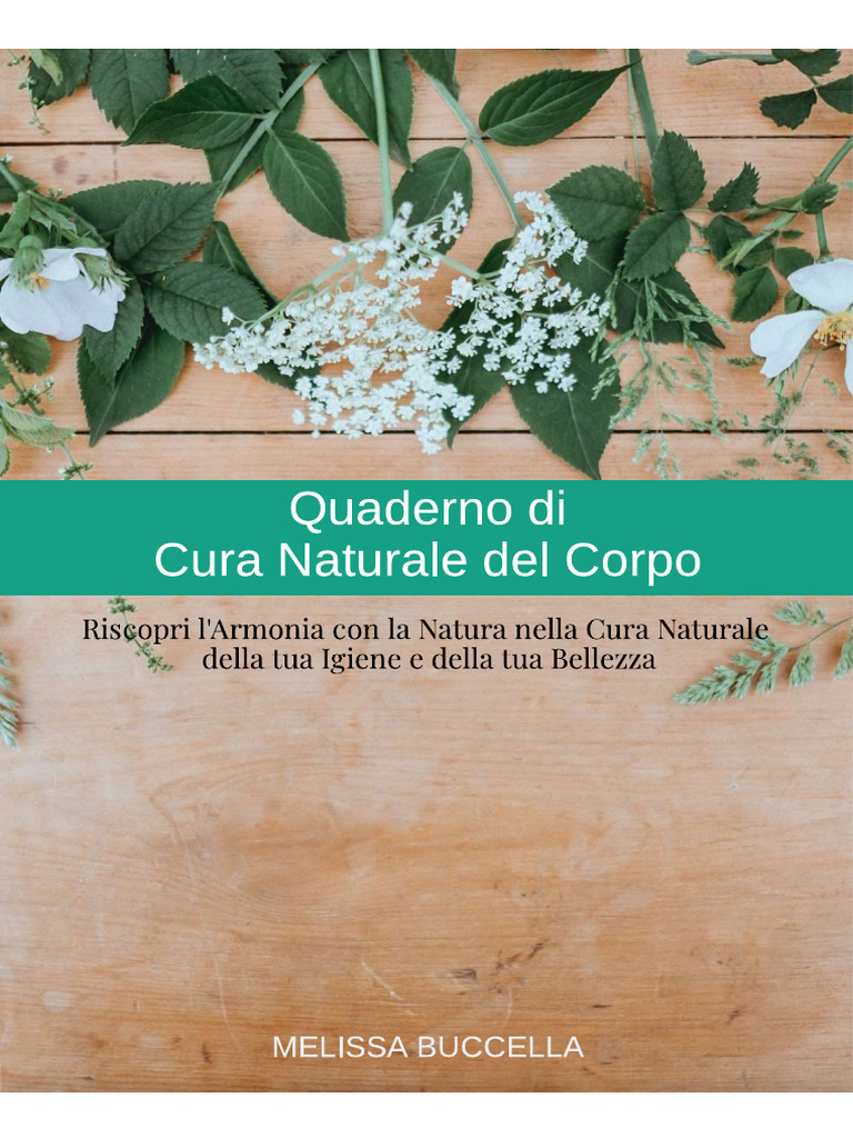 Quaderno Di Cura Del Corpo | PDF