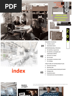 Business Plan Architecture Studio - Group 6