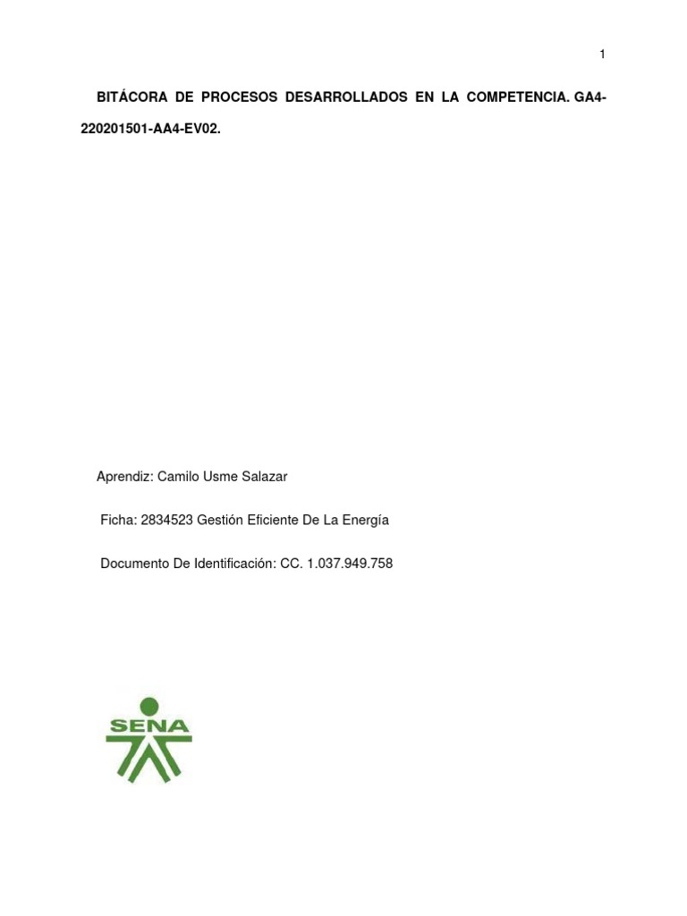 Bitacora | PDF | Física | Experimentar