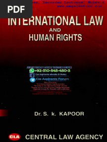 International Law SK Kapoor