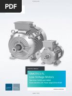 Siemens Low Voltage Motors Catalog | PDF