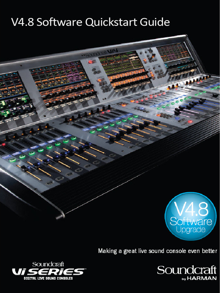 Vi Series V4.8 Quickstart Guide | PDF | Sound Technology | Electronics