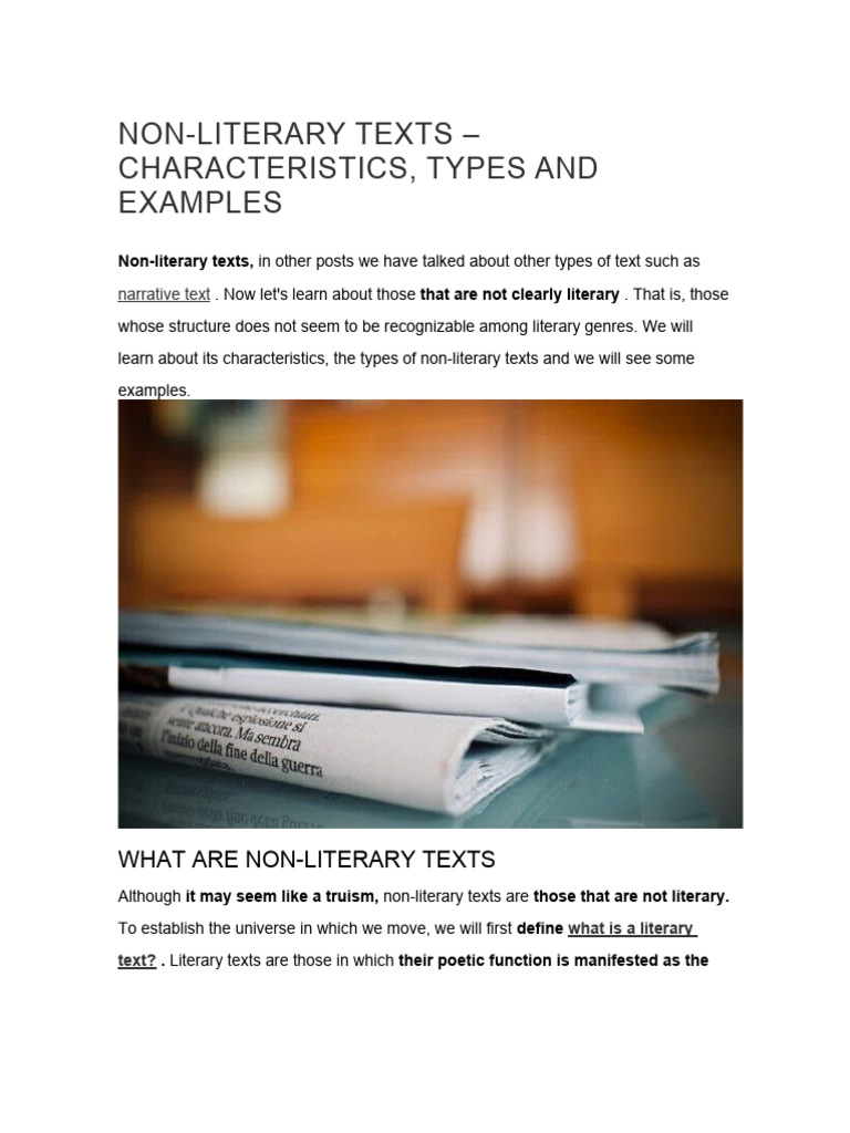 Non literary texts pdf typography malala yousafzai