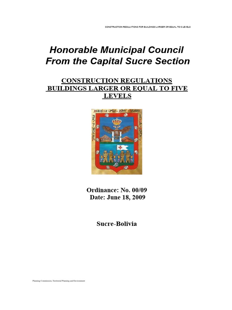 Building Construction Regulations | PDF | Parking | Stairs