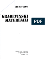 Gradjevinski Materijali - Mihailo Muravljov _ 1995.Beograd