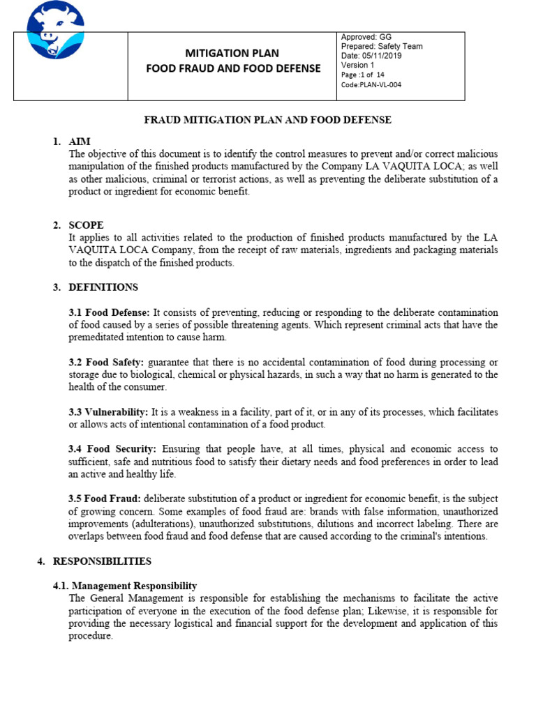 food-fraud-mitigation-and-defense-plan-la-vaquita-loca-company-pdf