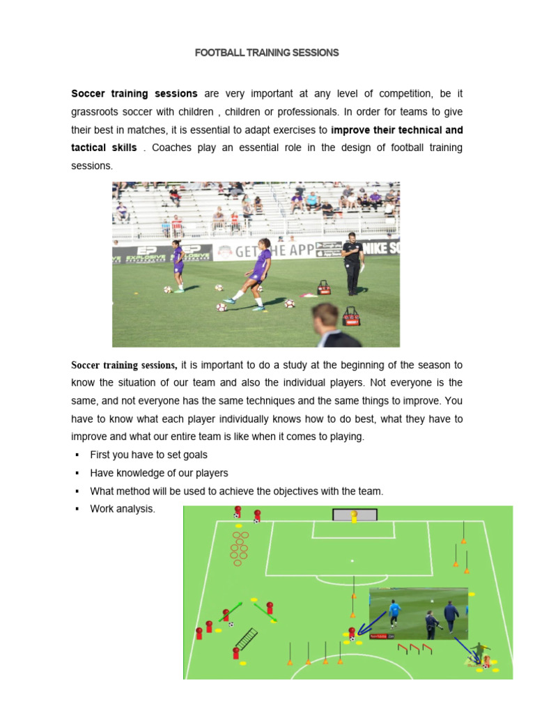 Grassroots Soccer Training Sessions Guide | PDF | Association Football ...