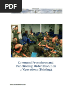 Army Bump Plan and Chalk Operations | PDF | Reconnaissance | Air Assault