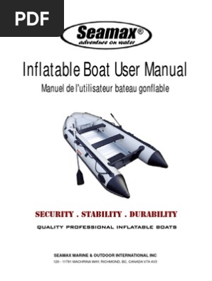 Sea Max Manual 2010