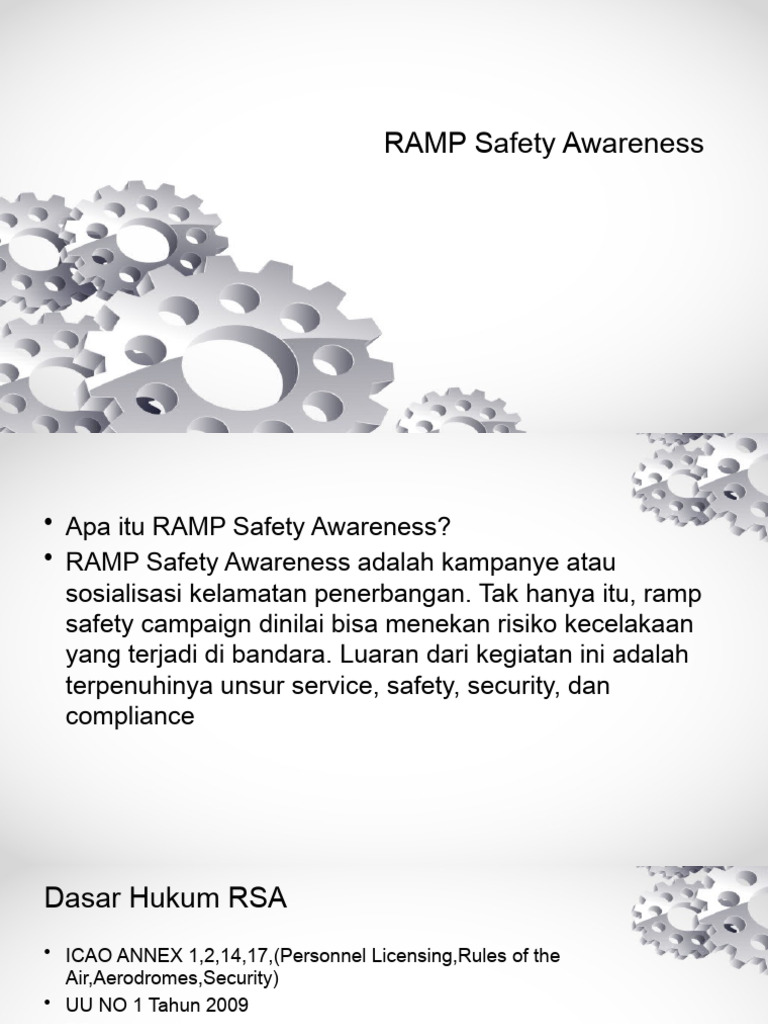 Kesadaran Keselamatan RAMP Penerbangan | PDF | Komputer | Teknologi ...