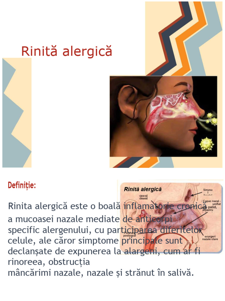 Rinită Alergică | PDF