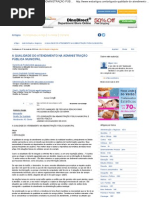 A QUALIDADE DO ATENDIMENTO NA ADMINISTRAÇÃO PÚBLICA MUNICIPAL