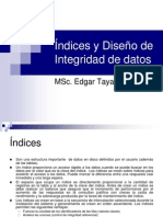 Índices y Diseño de Integridad de Datos22