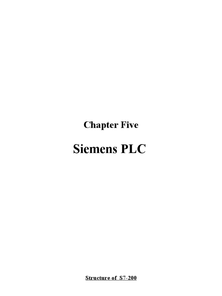 Siemens S7-200 PLC Memory Addressing Guide | PDF