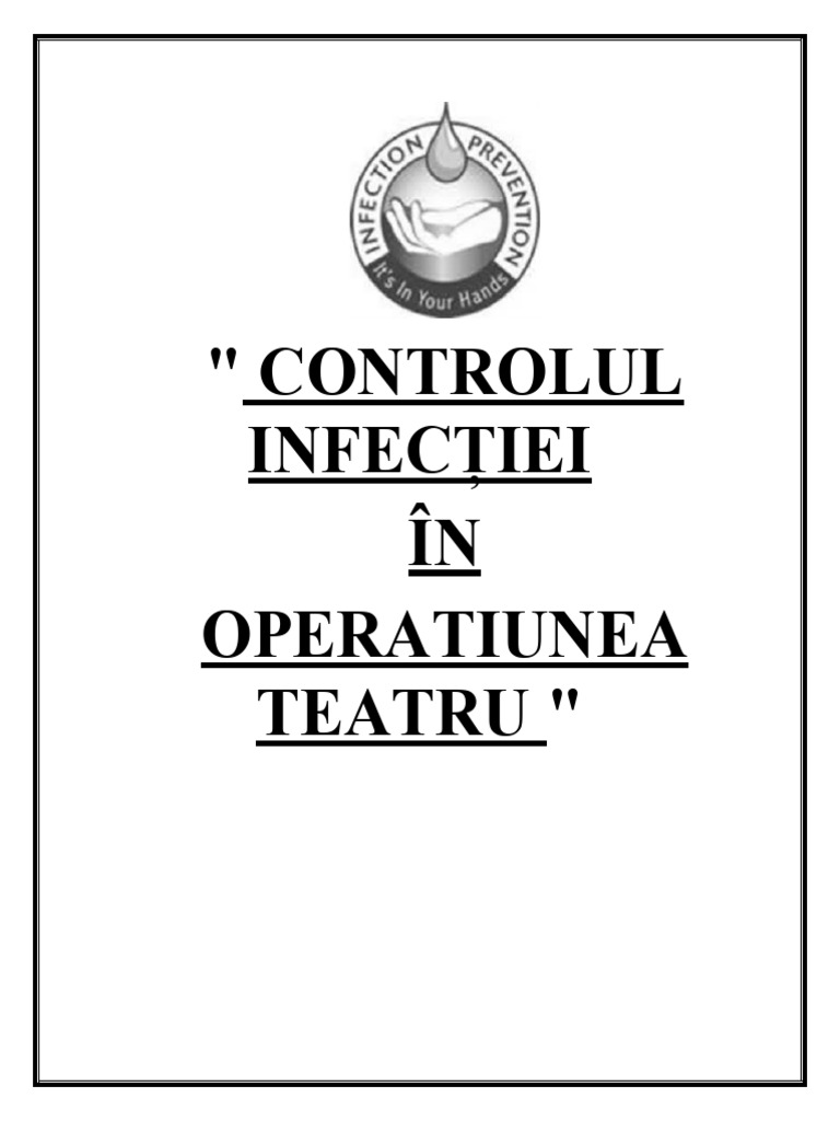Controlul Infecțiilor În Teatrul de Operații | PDF