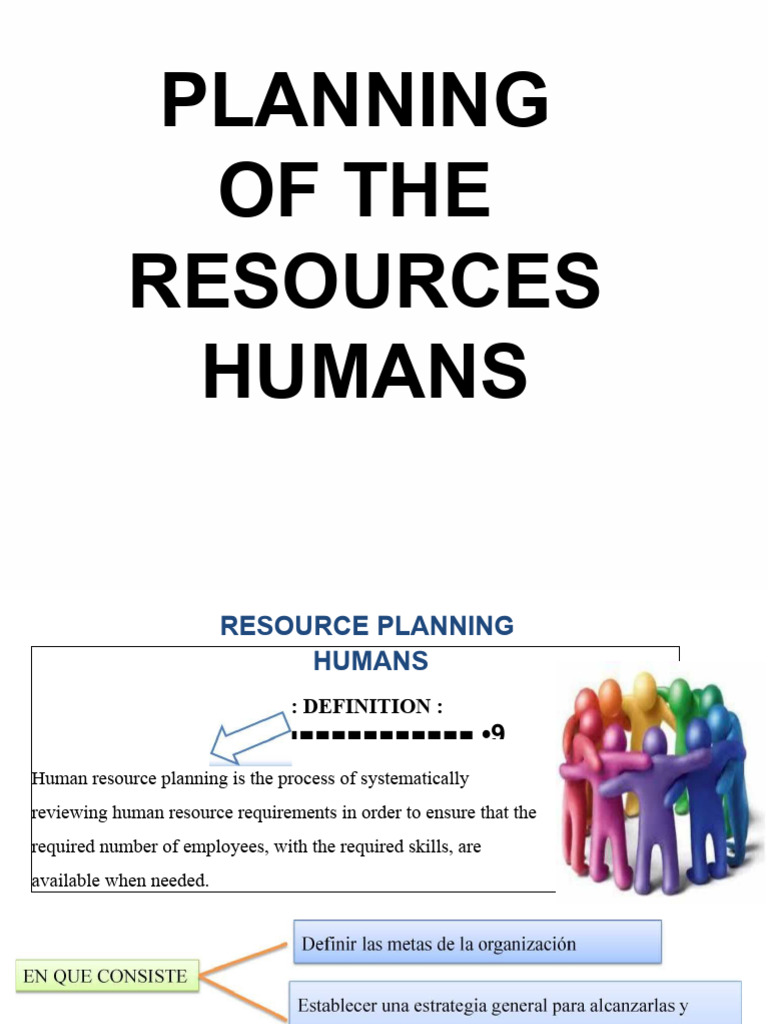 Human Resources Planning Slides | PDF | Human Resources | Employment