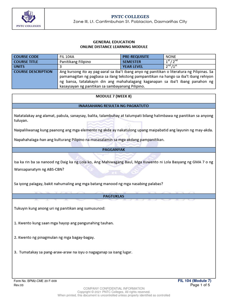 Mod Fil7 | PDF