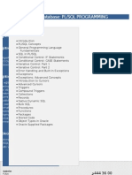 BA1102 PLSQL Programming Training