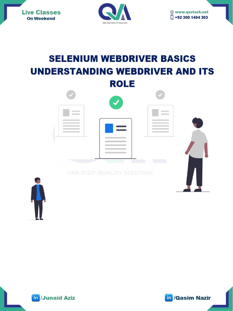 Selenium WebDriver Basics Overview | PDF | Selenium (Software ...