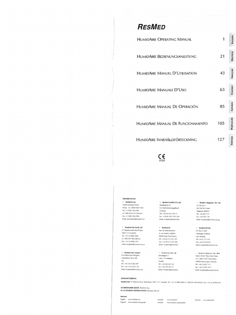 Resmed humidaire user guide pdf