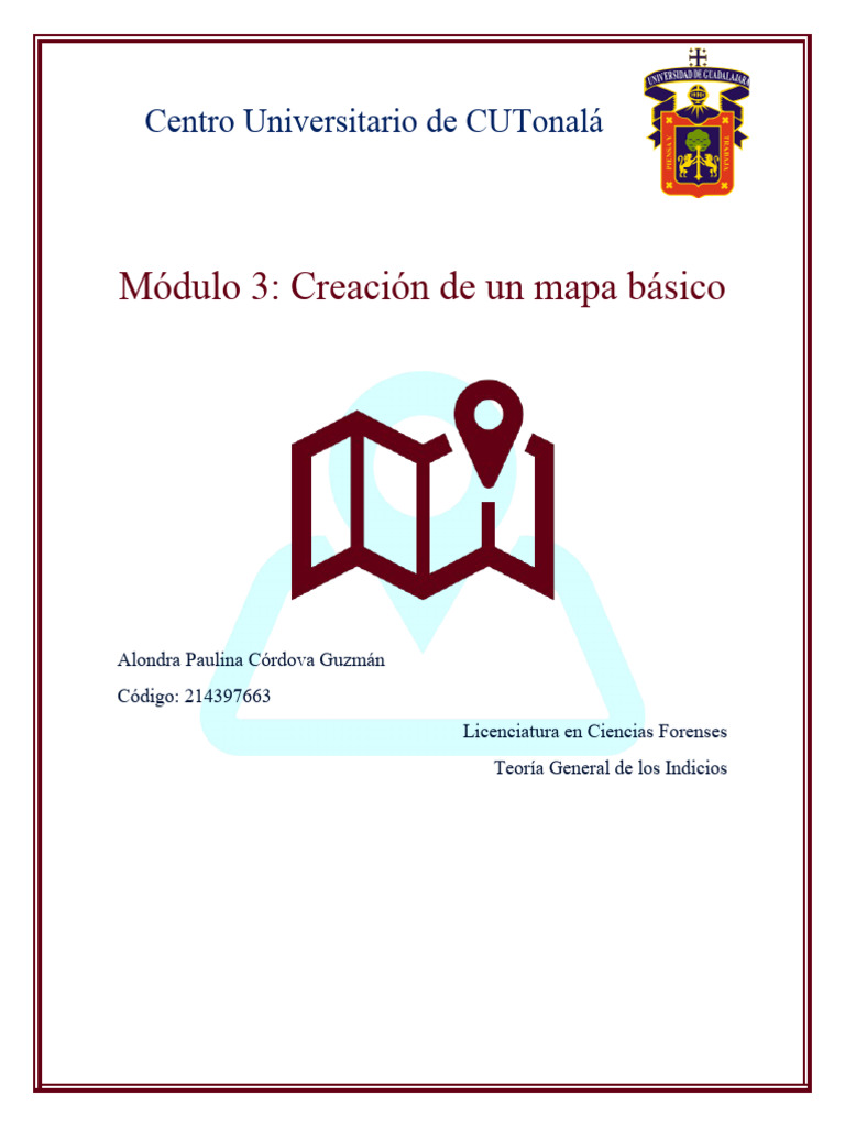 Guía para Crear Mapas Básicos en SIG | PDF | Sistema de información ...