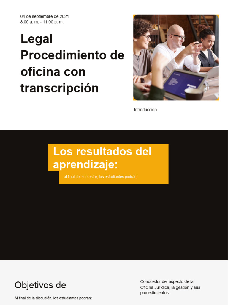 Fundamentos Del Procedimiento De Despacho Jurídico Pdf Abogado