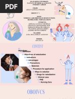 Nebulization Therapy Procedure Guide | PDF | Breathing | Respiratory System