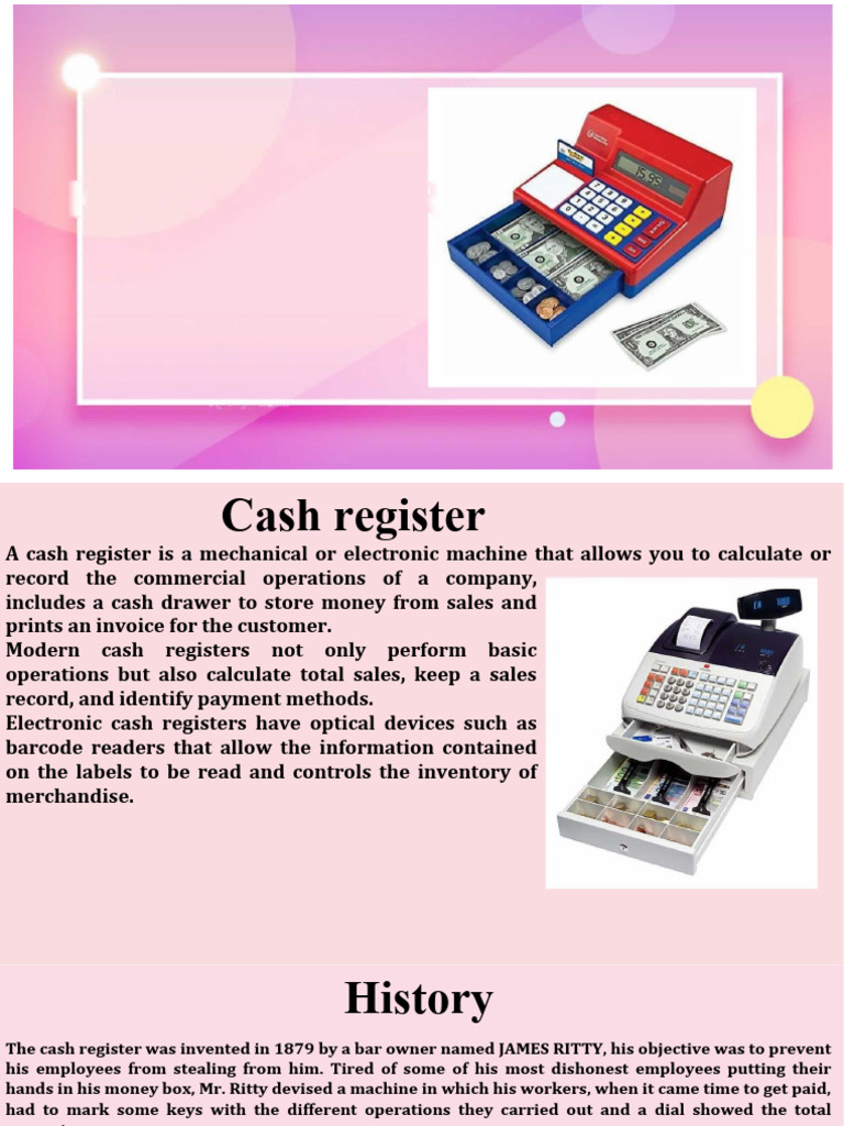 The Cash Register Machine | PDF | Receipt | Computing
