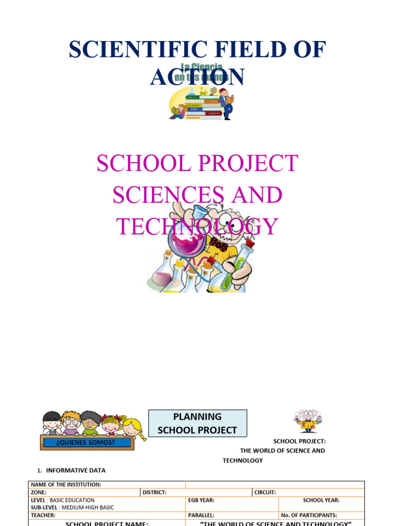 Science and Technology School Project | PDF | Earth | Science