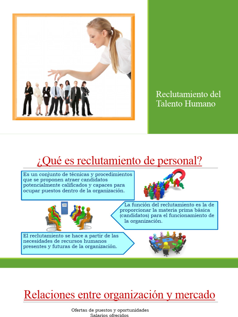 El Reclutamiento Del Talento Humano | PDF | Reclutamiento | Gestión de