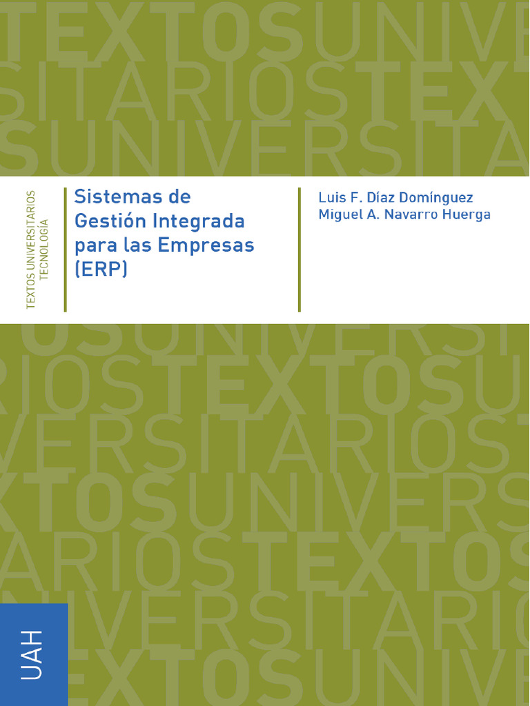 Luis Fernando Díaz Domínguez, Miguel Ángel Navarro Huerga - Sistemas de ...