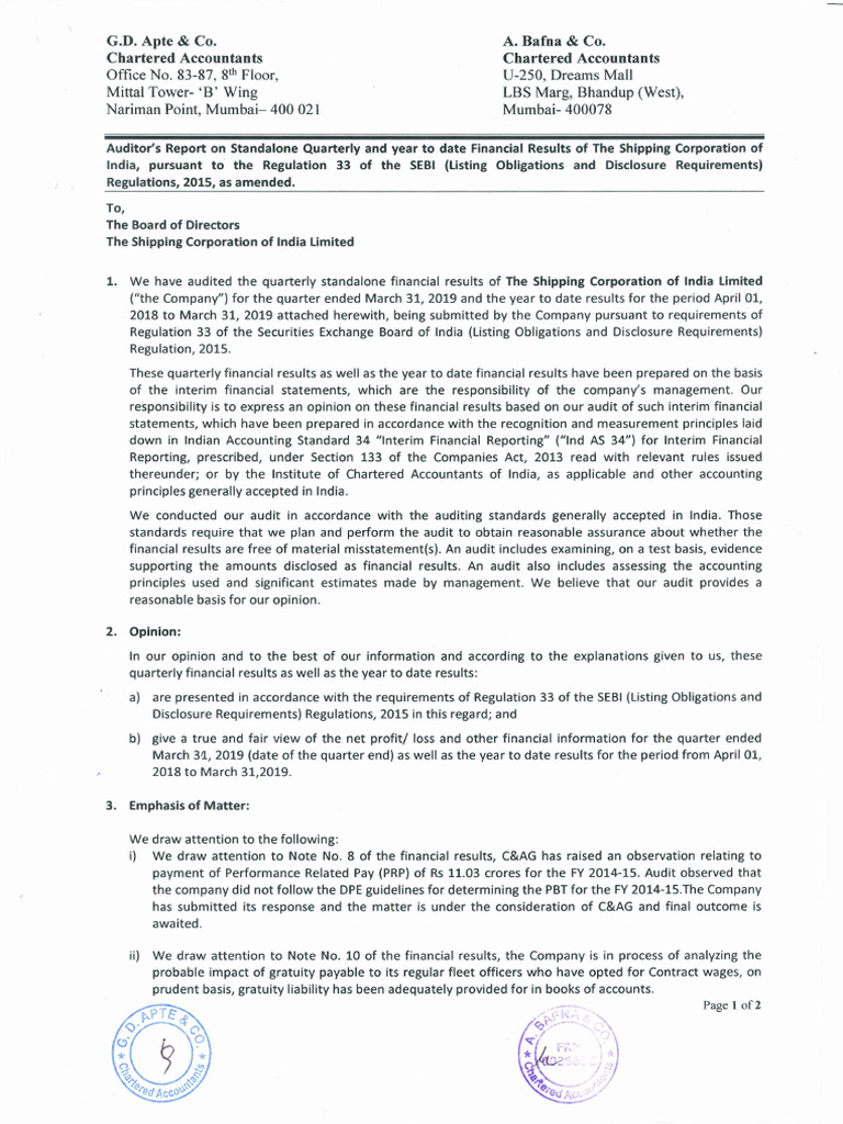 2018 2019 Q4 Pdf Audit Accounting