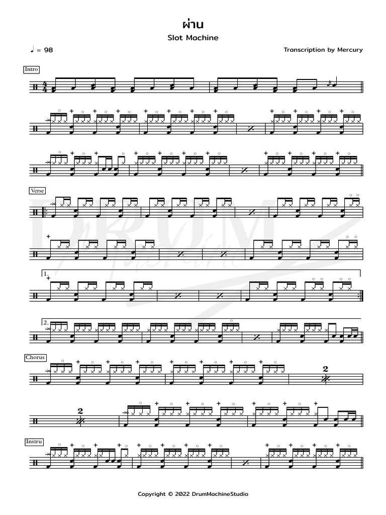 Structure de chanson et partitions | PDF