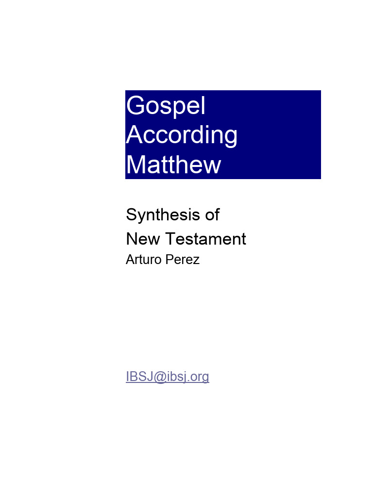 Matthew Henry Bible Commentary Pdf