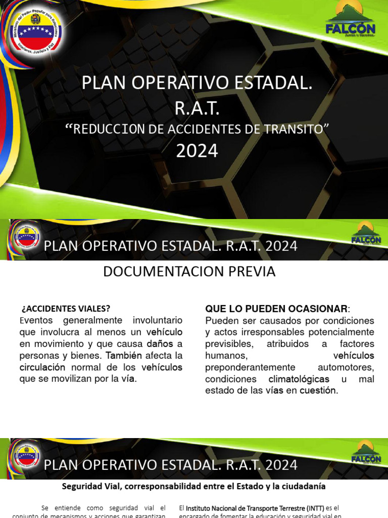 2024 Reduccion de Accidente | PDF | Seguridad vial | Tráfico