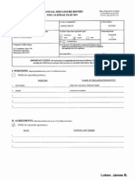 James B Loken Financial Disclosure Report For 2010