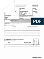 Gary L Lancaster Financial Disclosure Report For 2010