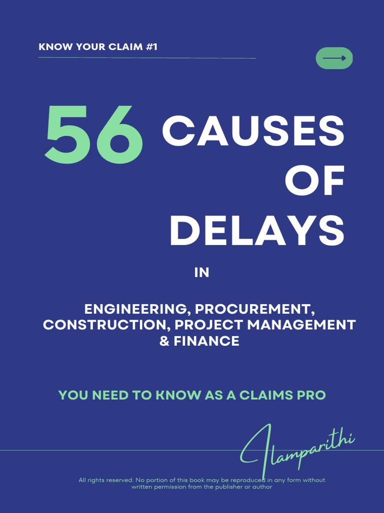 56 causes of delay download free pdf procurement business