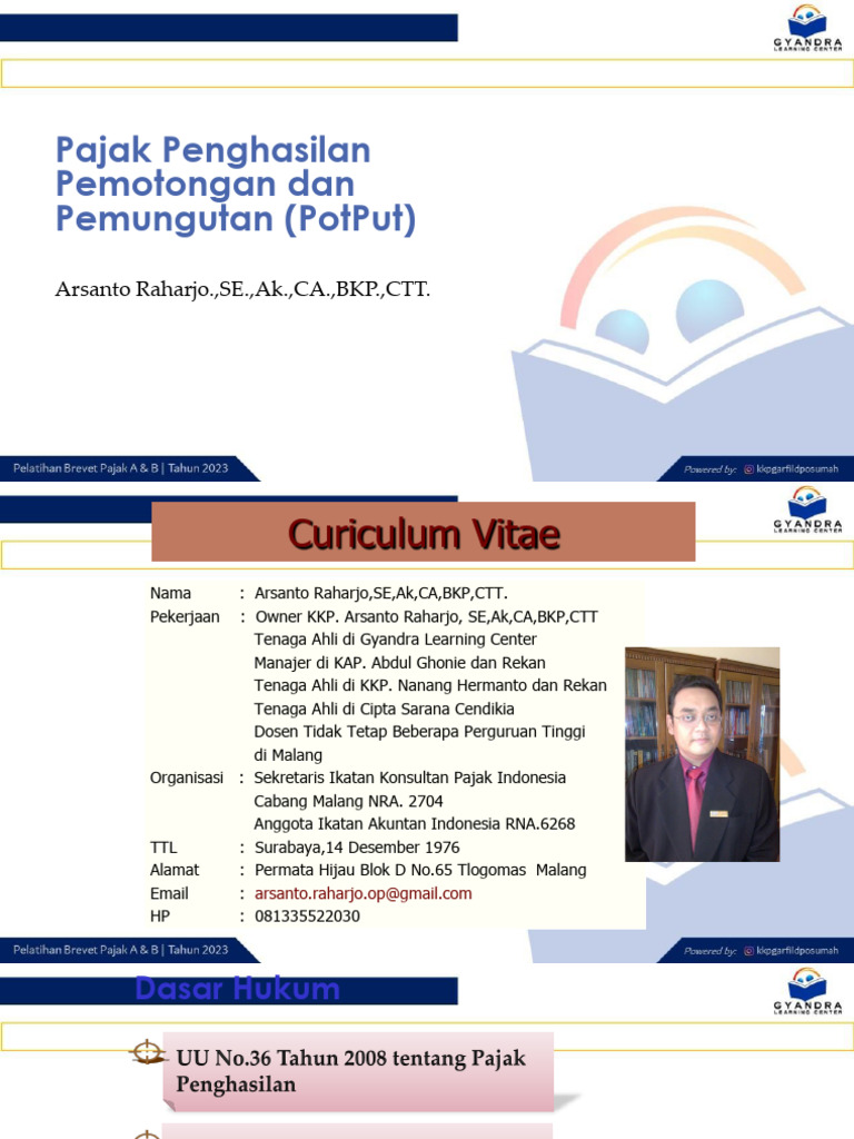 Pph Potput Webinar Gyandra Pdf Pdf