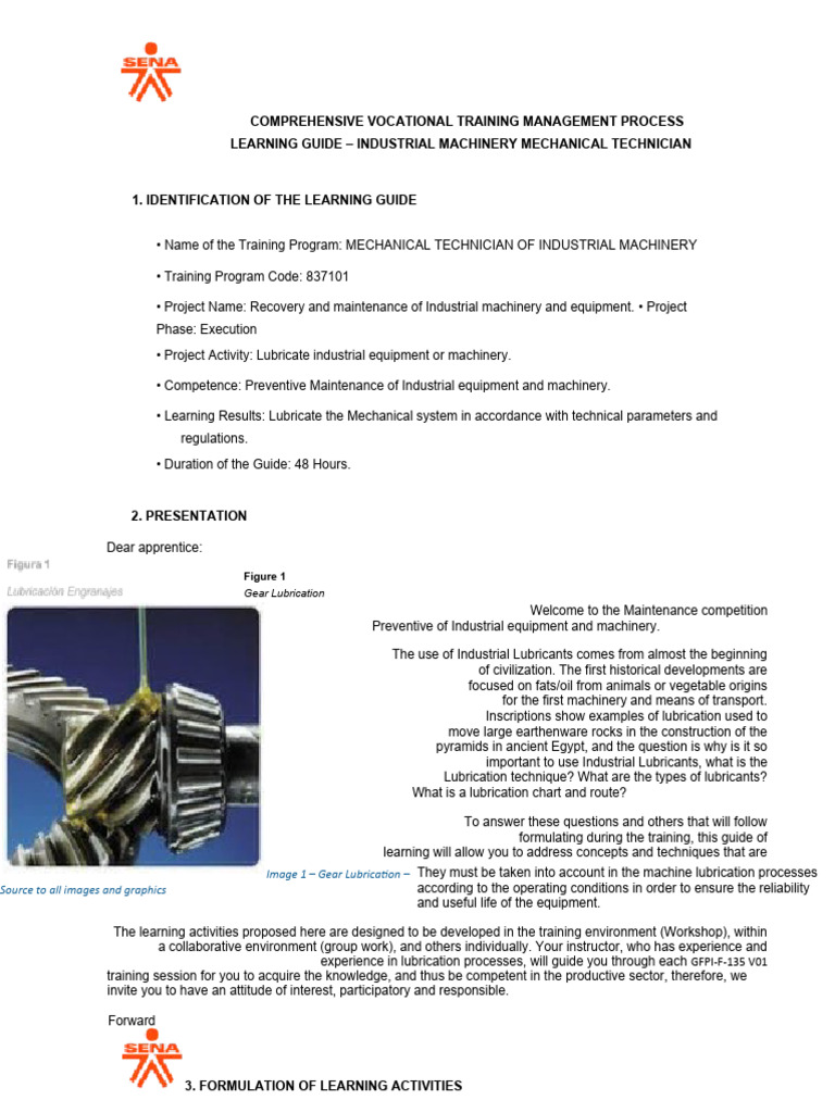 Industrial Machinery Lubrication Guide | PDF | Wear | Friction