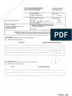 Joel Pisano Financial Disclosure Report For 2009