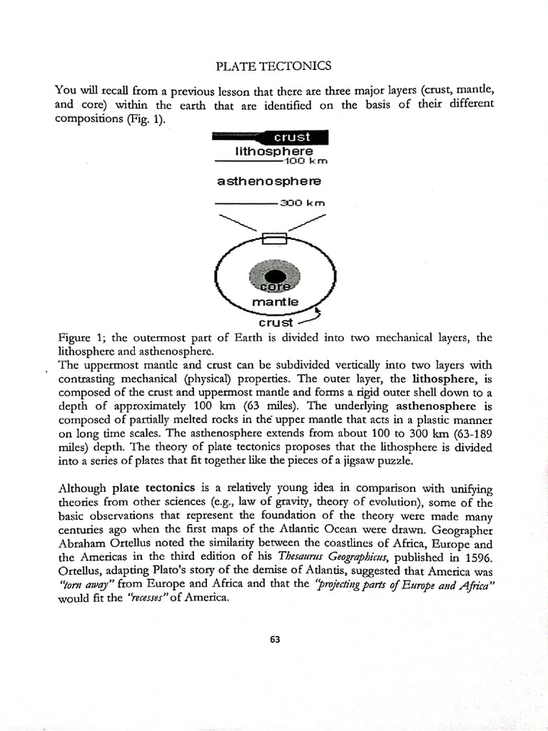 Plate Tectonics Pdf