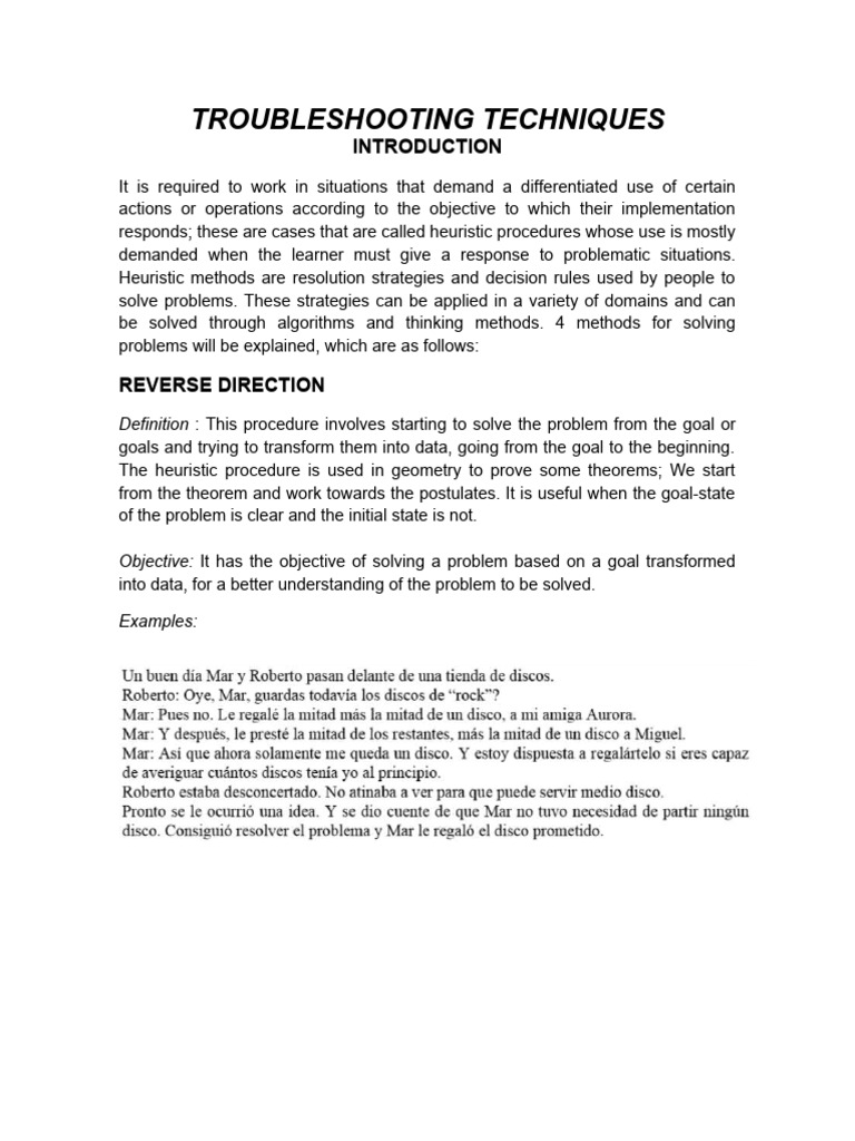 Heuristic Problem-Solving Techniques | PDF | Heuristic | Mathematics