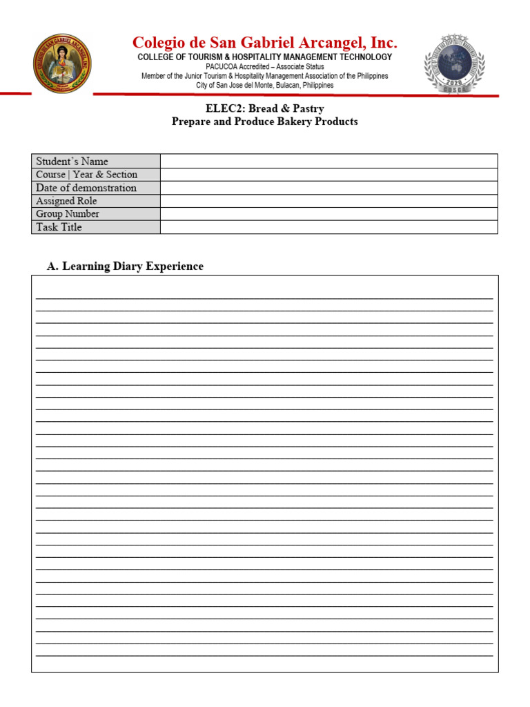 Demonstration Evidences | PDF | Cuisine | Baked Goods