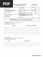 Sickle Fred Van Financial Disclosure Report for 2010