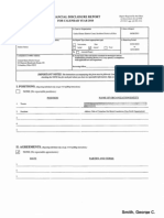 George C Smith Financial Disclosure Report For 2010